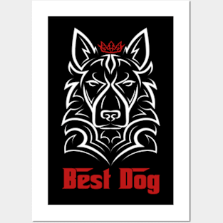 german shepherd best dog ever Posters and Art